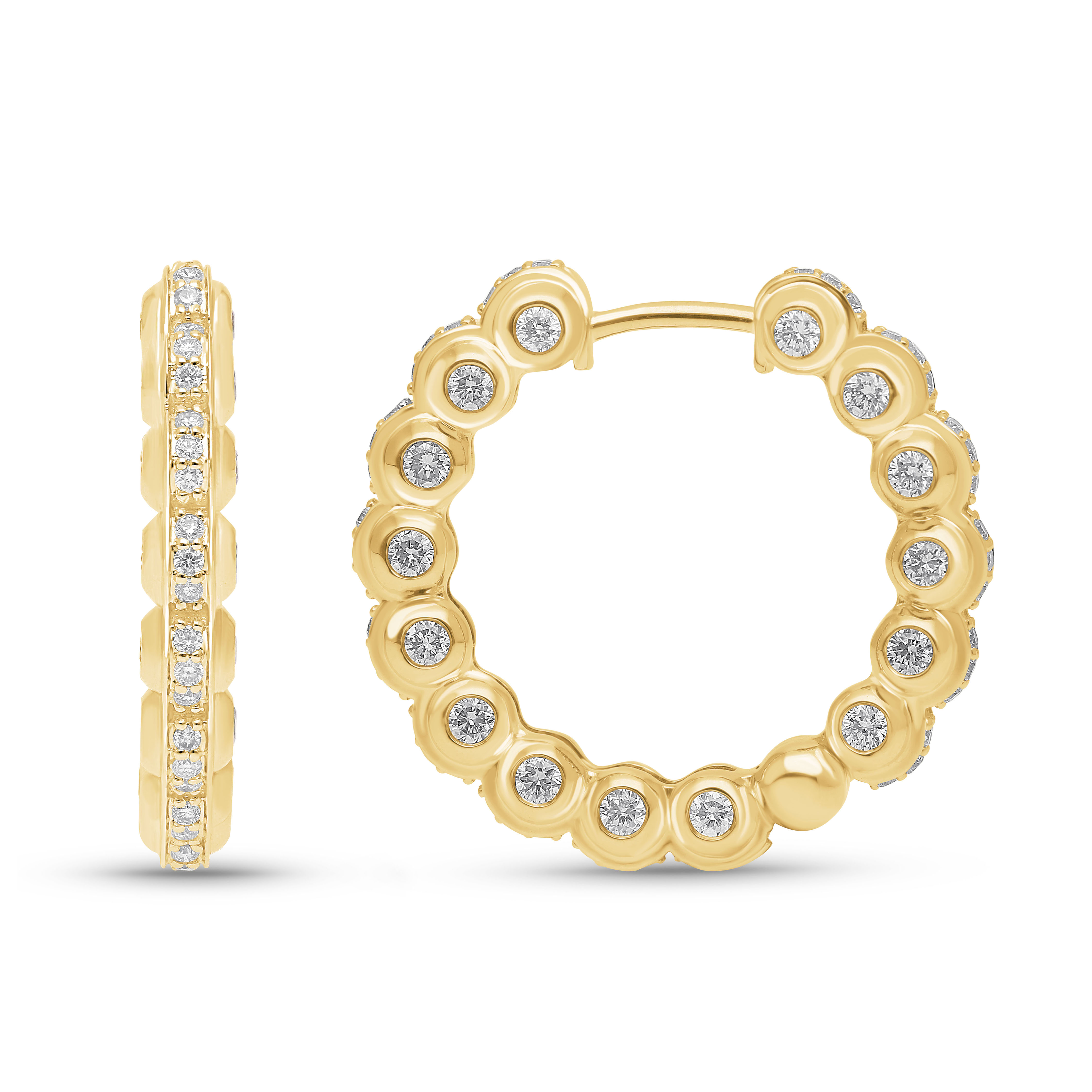 Sparkling Horizon Hoops